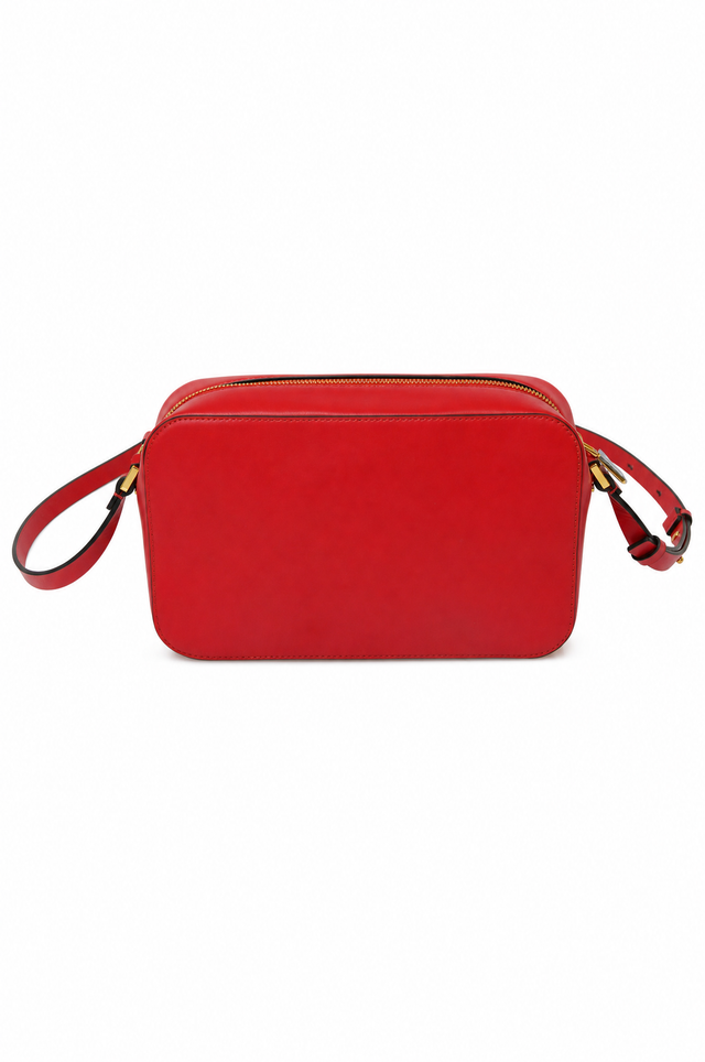 Valentino Garavani VLogo Escape Leather Camera Crossbody Bag