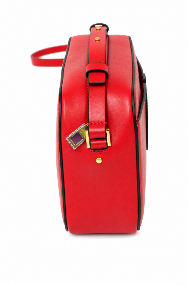 Valentino Garavani VLogo Escape Leather Camera Crossbody Bag