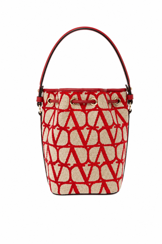 Valentino Garavani Toile Iconographe Bucket Bag