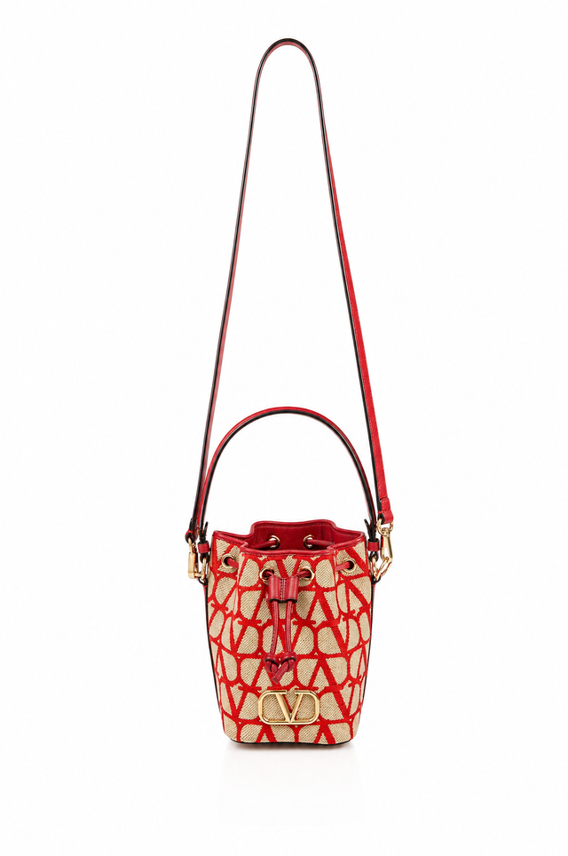 Valentino Garavani Toile Iconographe Bucket Bag