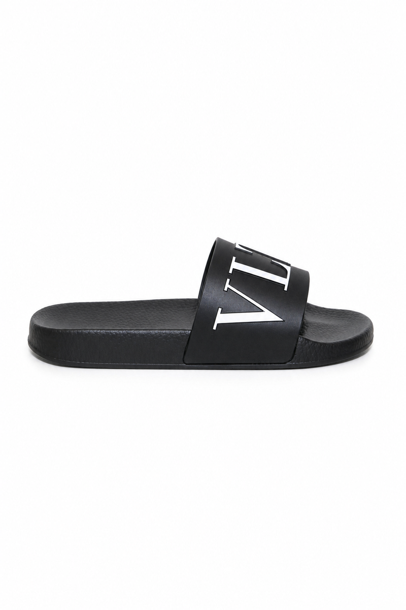 Valentino Garavani VLTN Rubber Slide Sandals
