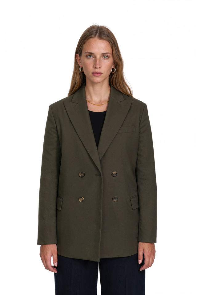 RED Valentino Double-Breasted Tailored Blazer