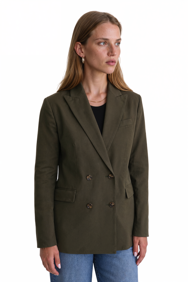 RED Valentino Double-Breasted Tailored Blazer