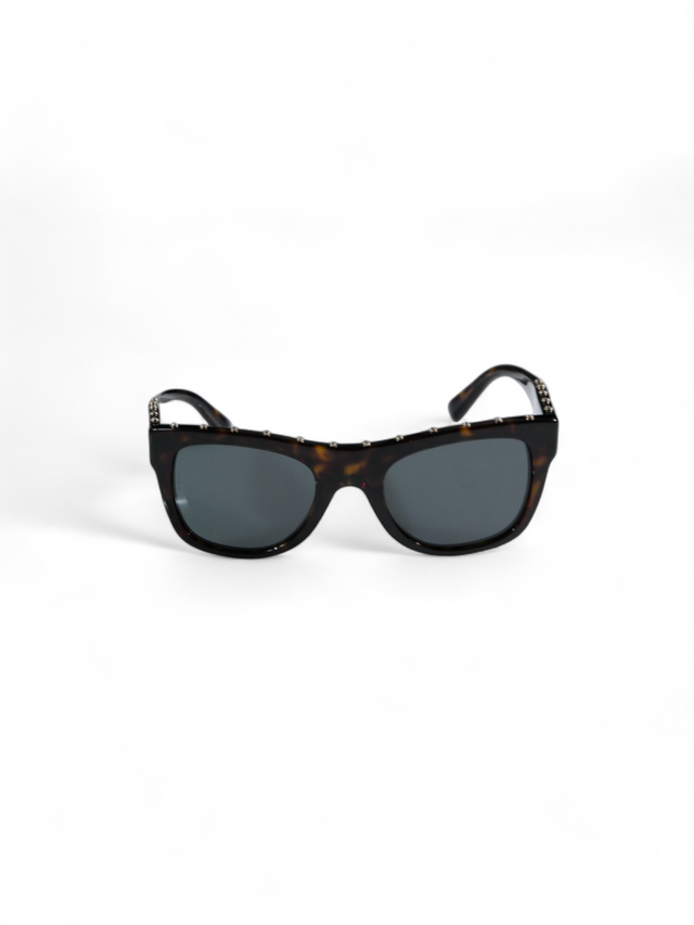 Valentino Garavani Timeless Tortoiseshell Square Sunglasses