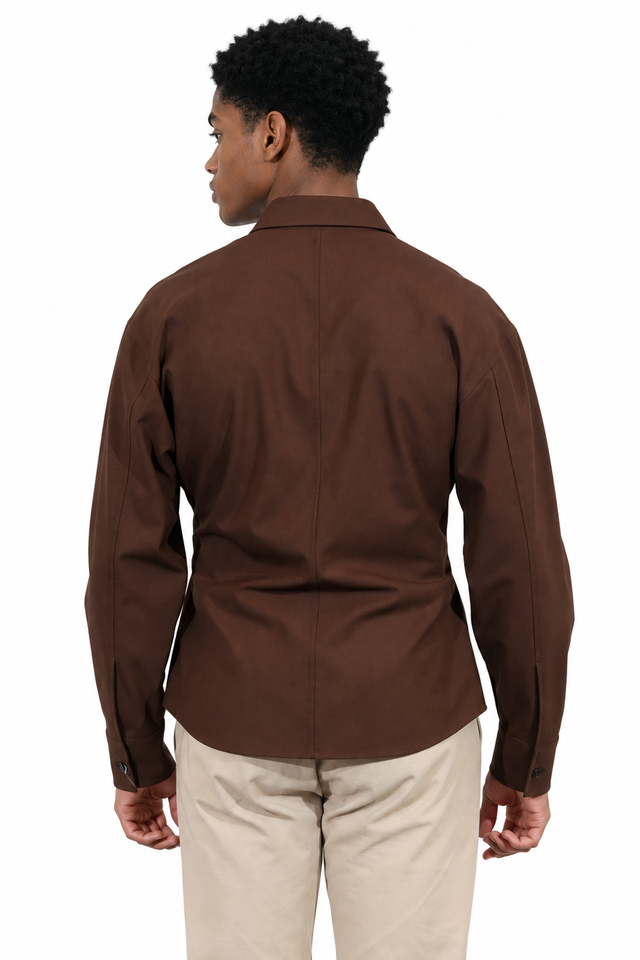 Valentino Long-Sleeve Cotton Poplin Shirt