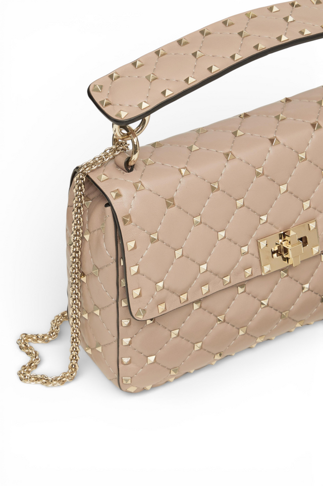 Valentino Garavani Rockstud Spike Quilted Chain Bag