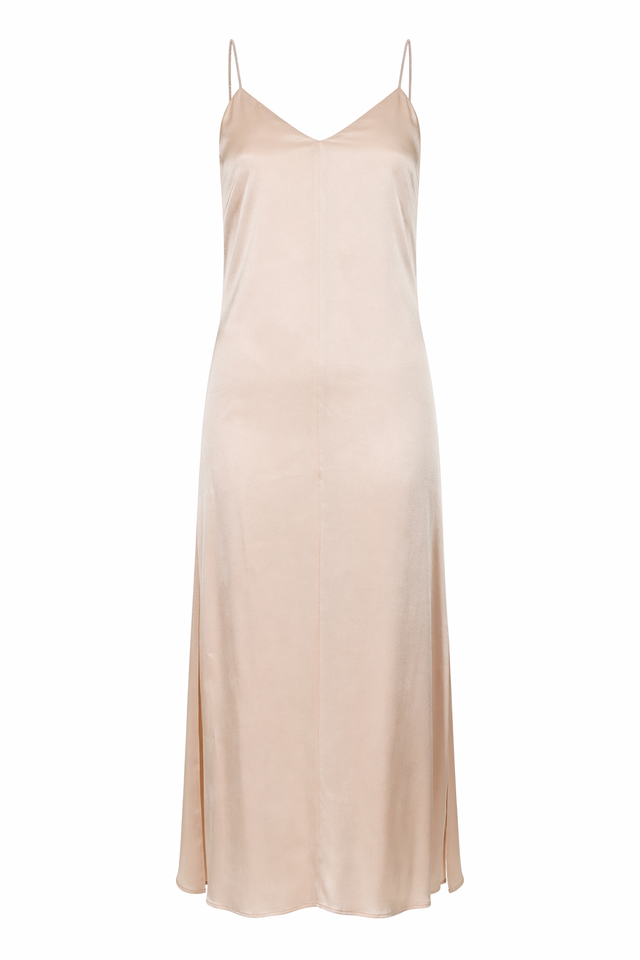 Fabiana Filippi Silk Slip Maxi Dress