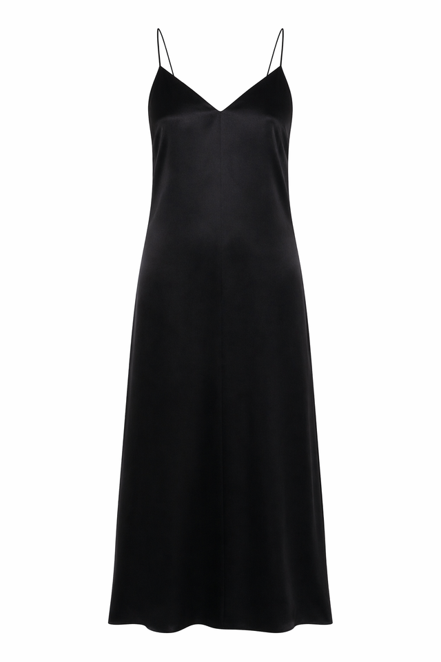 Fabiana Filippi Silk Slip Maxi Dress