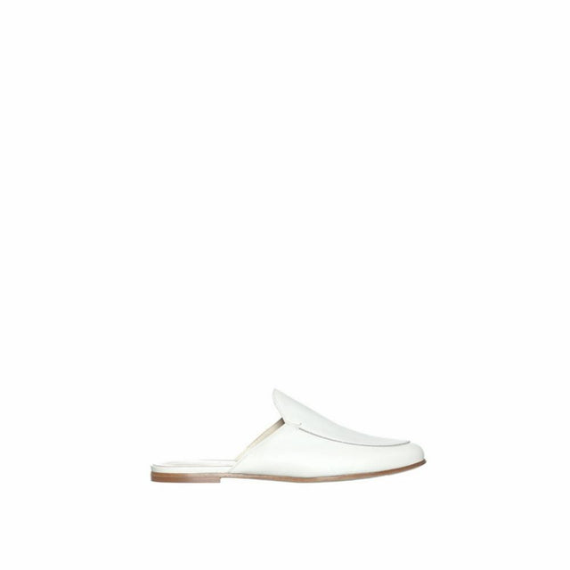 Fabiana Filippi White Leather Mules