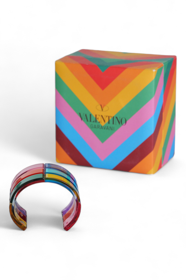 Valentino Garavani Rainbow Prism Cuff