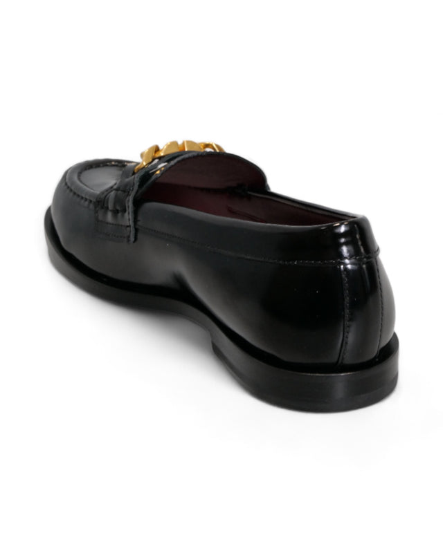 Valentino Garavani Iconic Link Leather Loafers