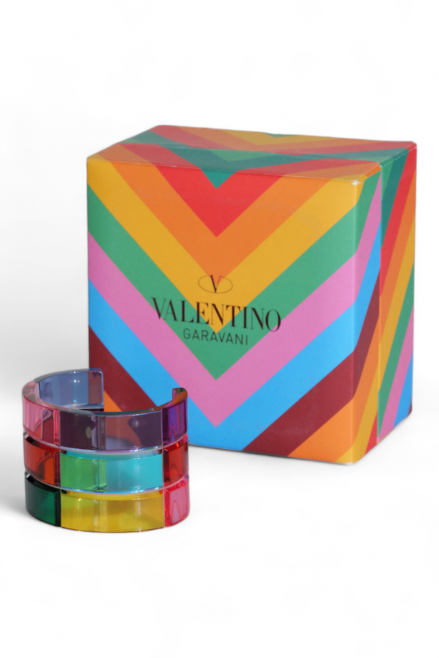 Valentino Garavani Rainbow Prism Cuff