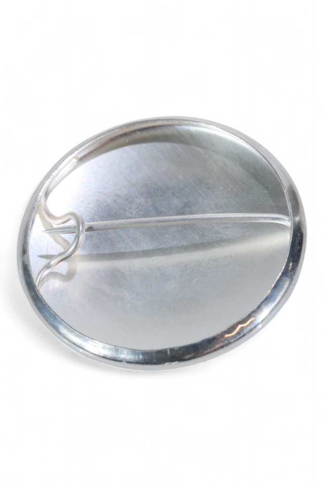 Valentino Garavani Silver Ram Head Brooch