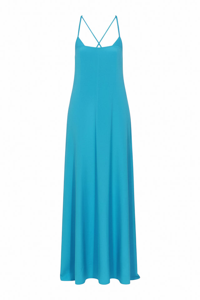 Valentino Turquoise Maxi Gown