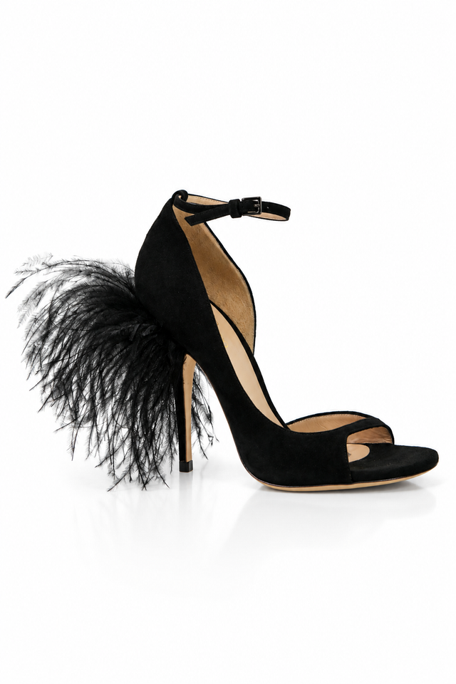 Valentino Garavani Feather Heel Sandals