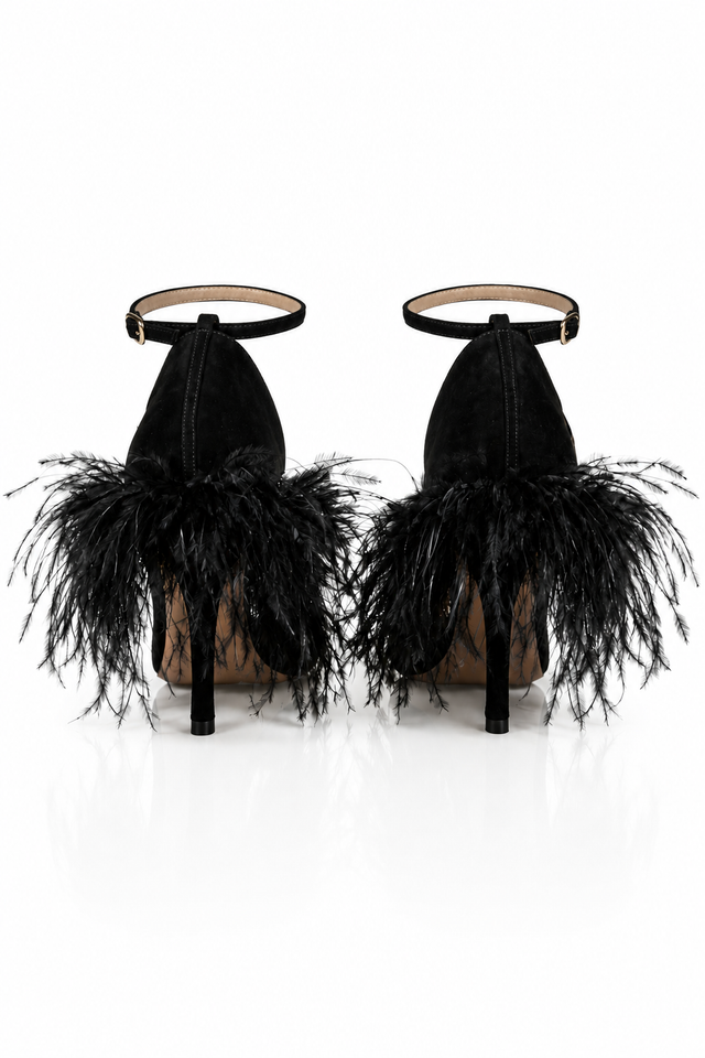 Valentino Garavani Feather Heel Sandals