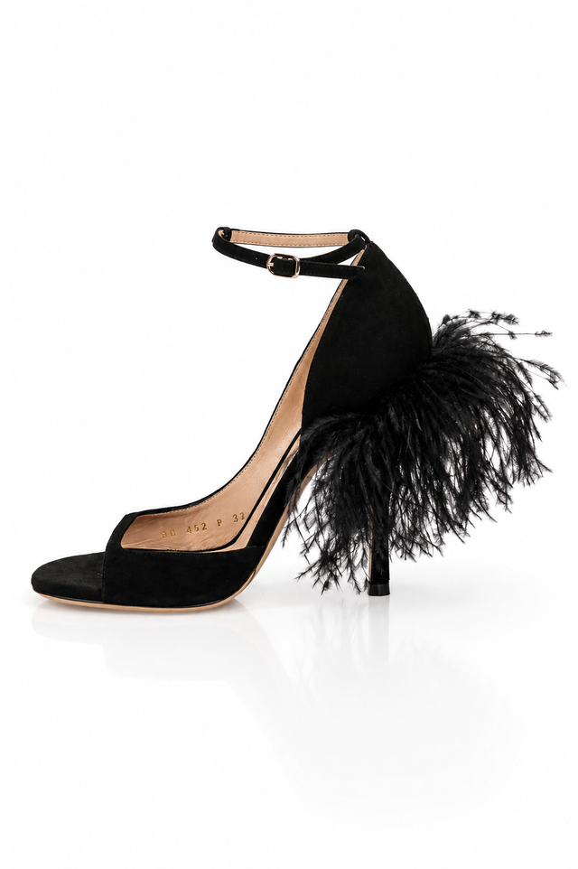 Valentino Garavani Feather Heel Sandals