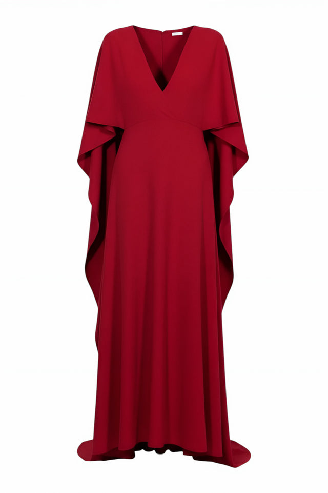Valentino Garavani Draped Cape Gown