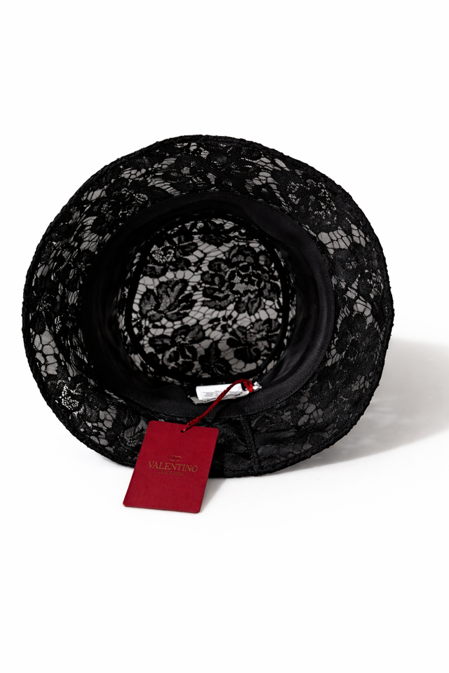 Embellished Lace Bucket Hat