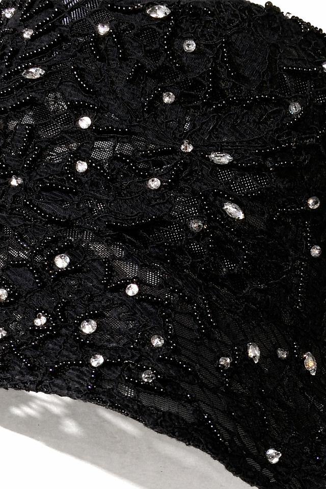 Embellished Lace Bucket Hat