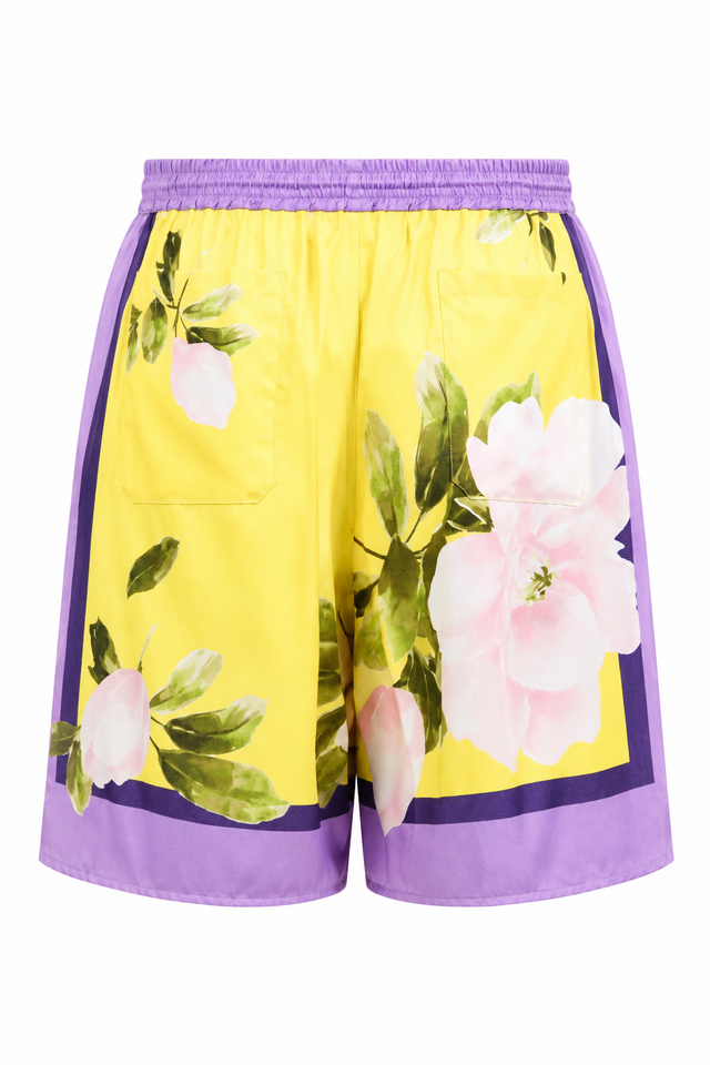 Valentino Watercolor Floral Shorts