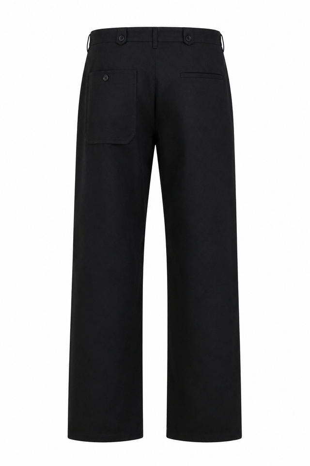 Valentino Ivory Straight Leg Denim Jeans