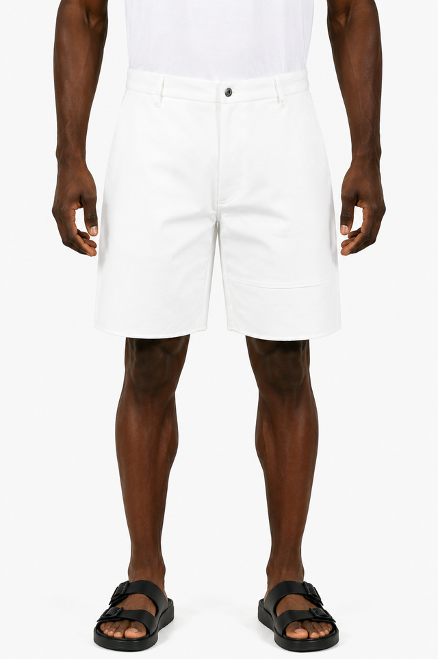 Valentino Tailored Shorts in Ivory