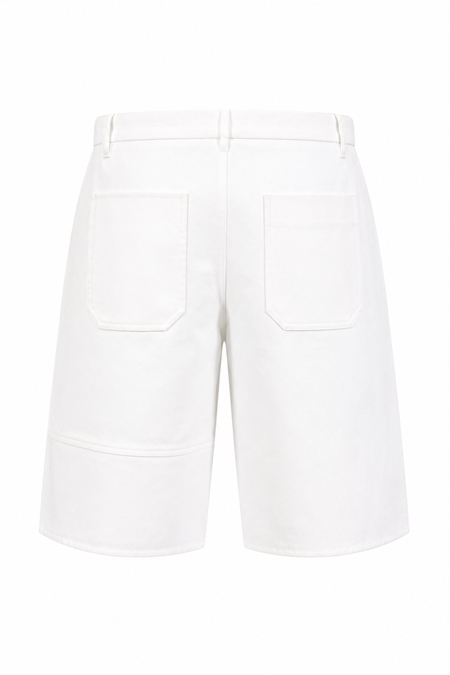 Valentino Tailored Shorts in Ivory