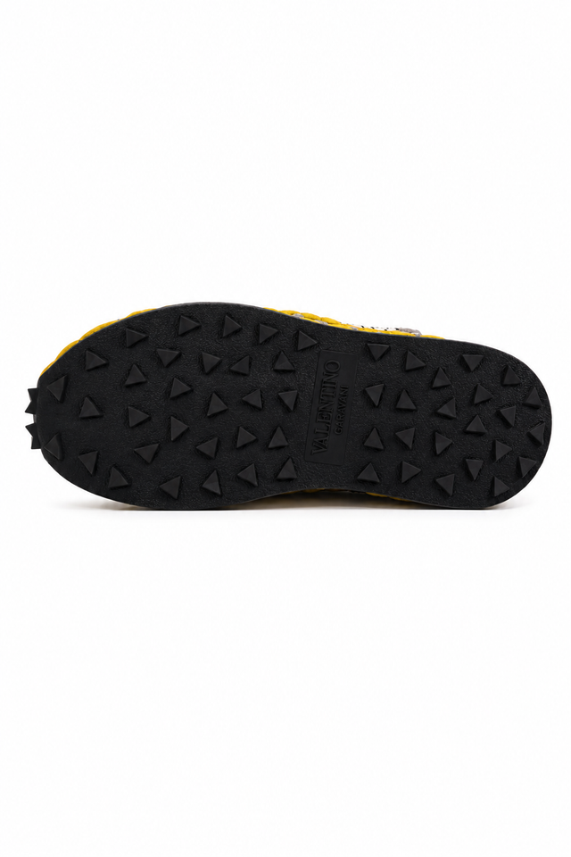 Valentino Garavani Crochet Runner Sneakers – Available in Yellow & Orange