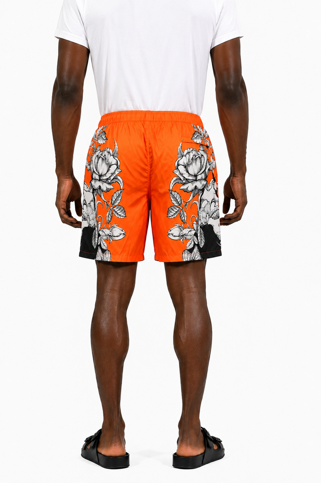 Valentino Butterfly Floral Swim Shorts