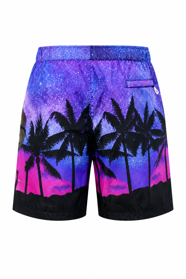 Valentino Cosmic Landscape Swim Shorts