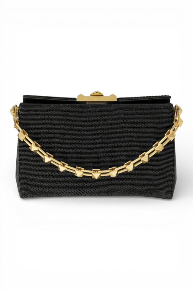 Valentino Garavani Rockstud Chain Top-Handle Bag