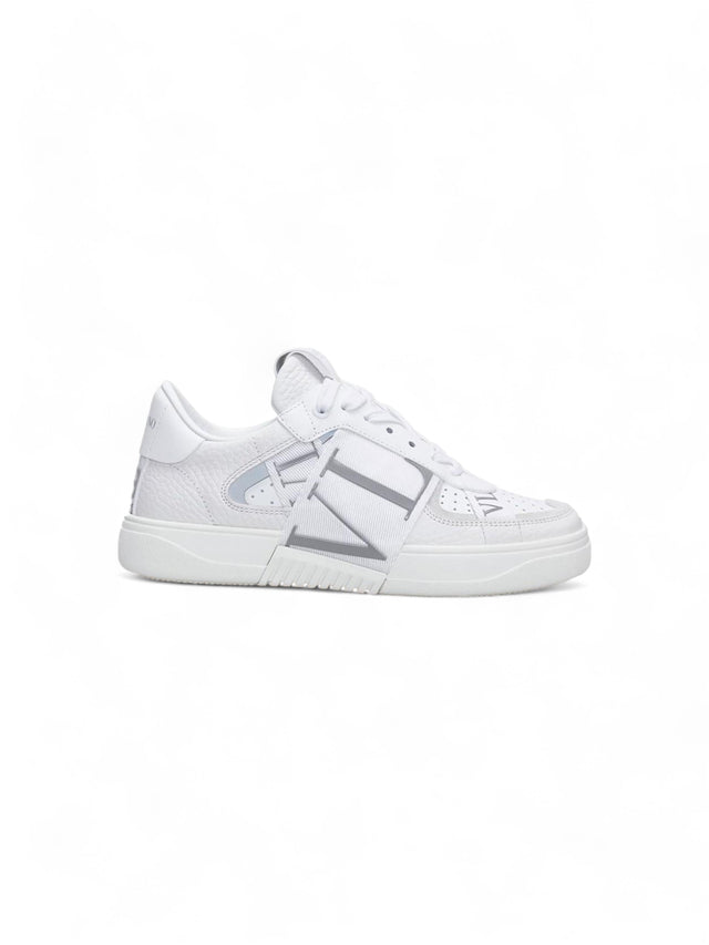 Valentino Garavani White Tonal Low-Top Sneakers