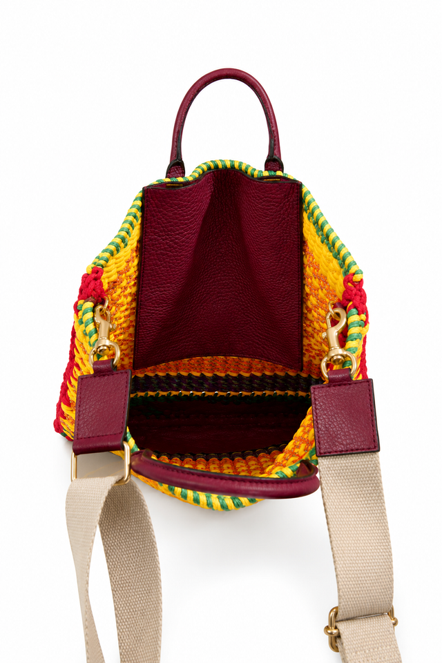 Valentino Garavani Crochet Rope Tote Bag – Multicolor