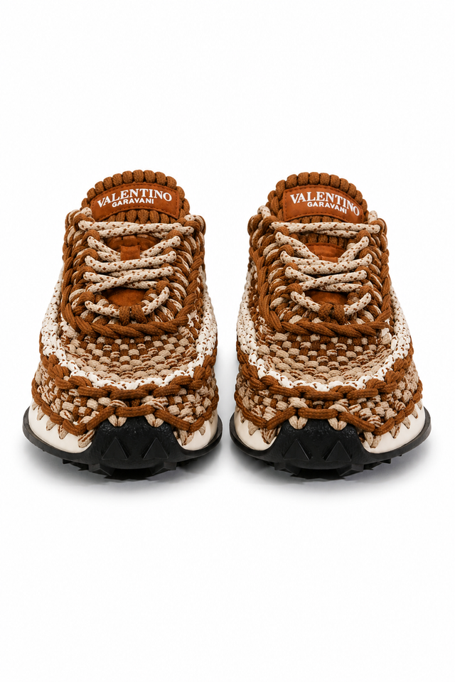 Valentino Garavani Crochet Runner Sneakers – Multicolor Styles