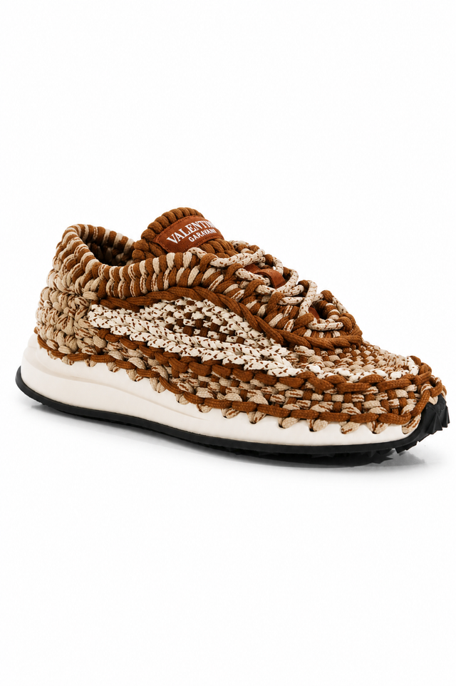 Valentino Garavani Crochet Runner Sneakers – Multicolor Styles