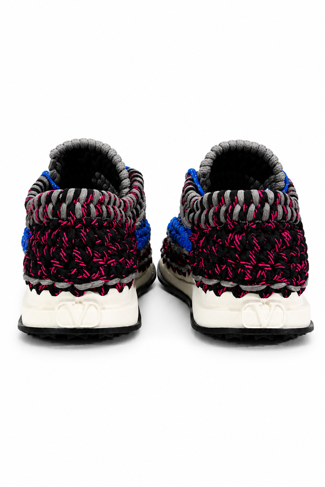 Valentino Garavani Crochet Runner Sneakers – Multicolor Styles