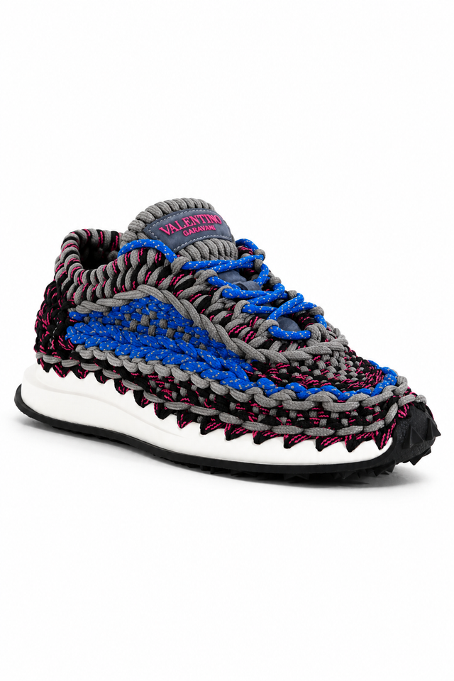 Valentino Garavani Crochet Runner Sneakers – Multicolor Styles