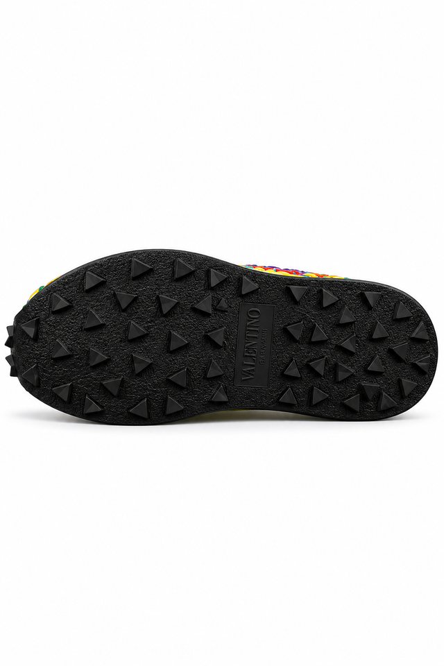 Valentino Garavani Crochet Runner Sneakers – Multicolor Styles