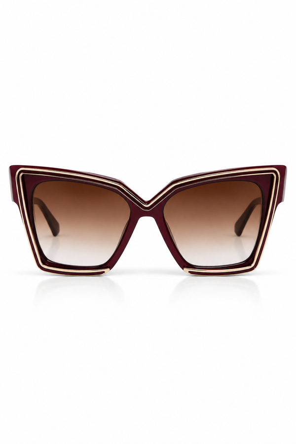 Valentino Garavani Oversized Cat-Eye Sunglasses