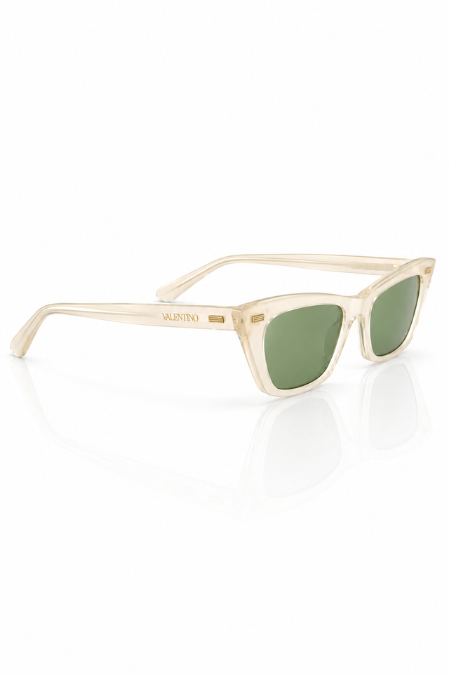 Valentino Garavani Transparent Cat-Eye Sunglasses