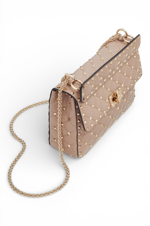 Valentino Garavani Rockstud Spike Quilted Chain Bag
