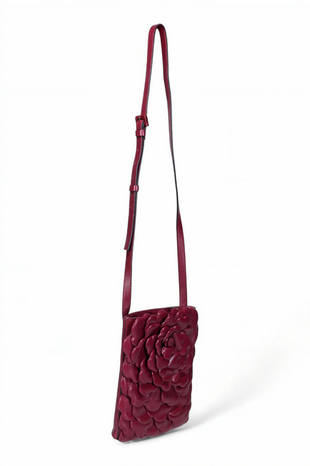 Valentino Garavani 3D Rose Quilted Leather Crossbody Bag